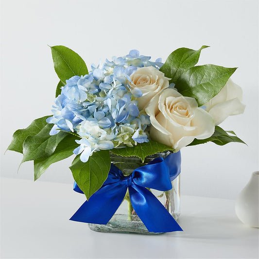 Sky Blue Delight Bouquet